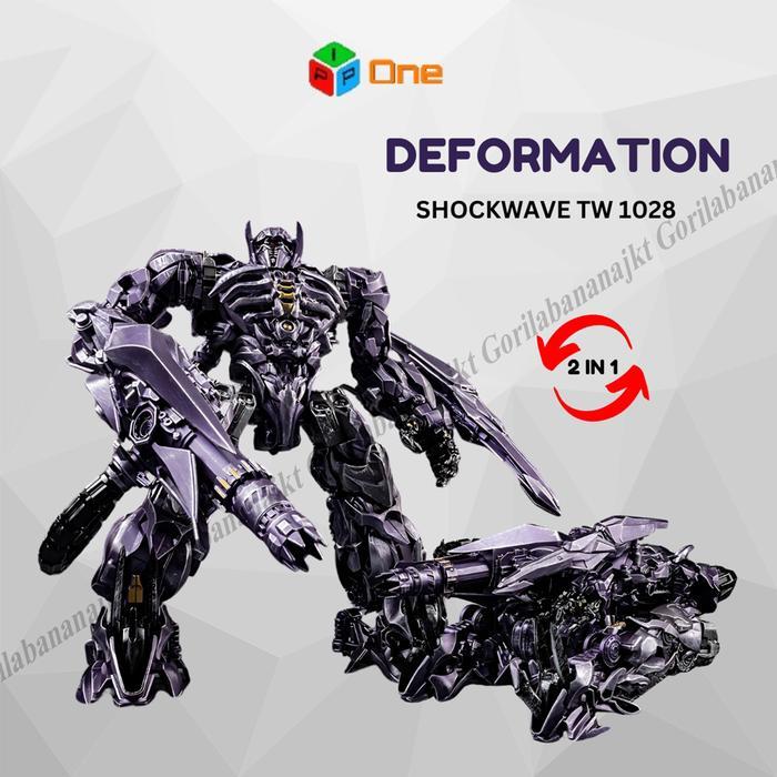 Robot Transformers shockwave Baiwei spock interstellar piratis TW-1028Decepticon