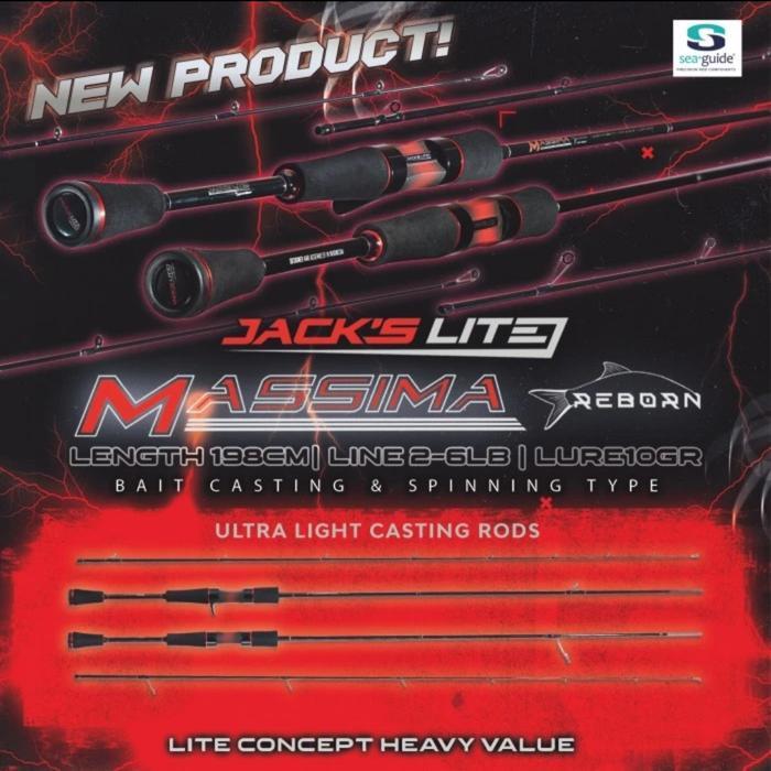 Joran Pancing Massima Reborn MSR 662UL Jack's Lite by Jack Vision