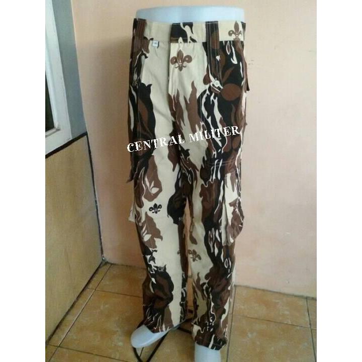 New- celana loreng pramuka/celana doreng pramuka/celana lapang/celana cargo