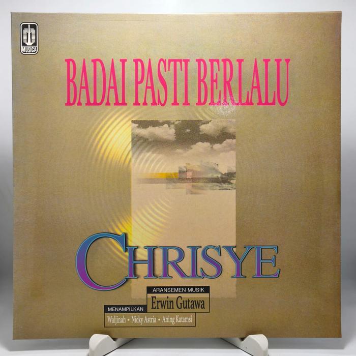 CHRISYE - BADAI PASTI BERLALU (VINYL RECORDS/PIRINGAN HITAM/PH/LP)