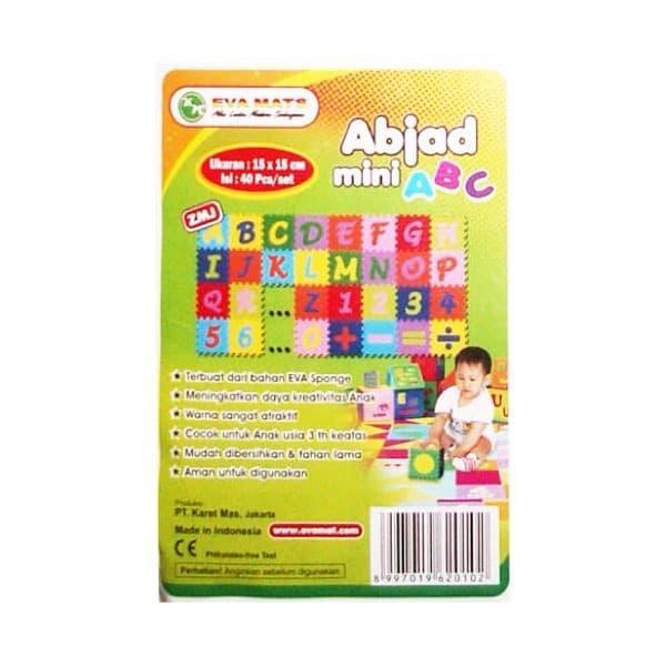 Karpet Evamat Abjad Mini / Matras / Tikar / Alas Bermain Anak