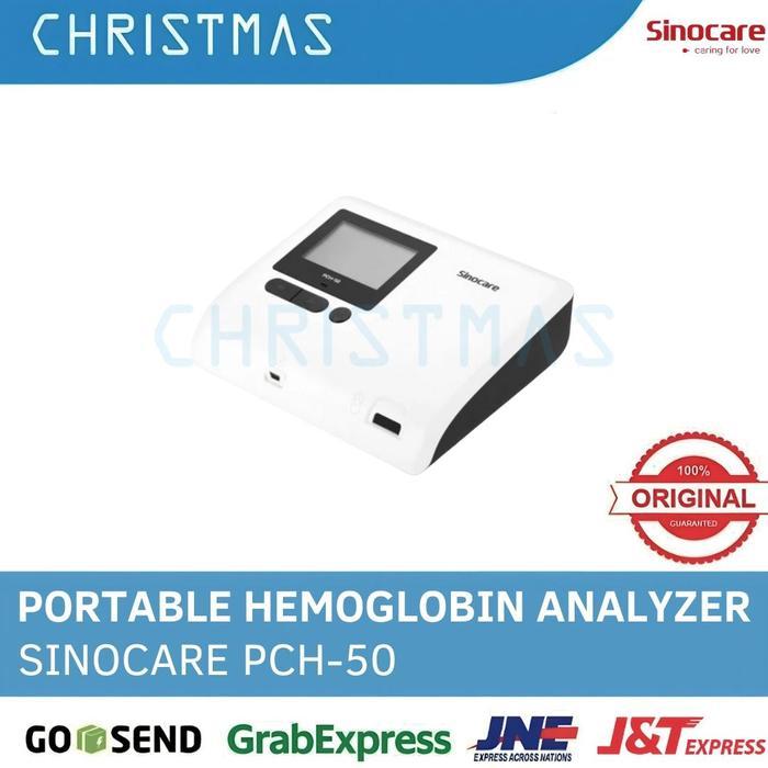 SINOCARE PCH-50 PORTABLE GLYCOSYLATED HEMOGLOBIN ANALYZER HBA1C / ALAT CEK GULA DARAH BLOOD GLUCOSE