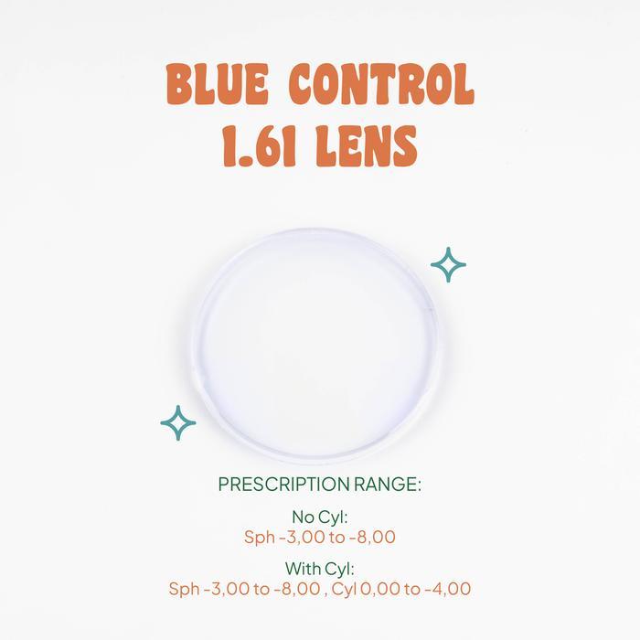 Sunset Eyewear - Lensa Kacamata Blue Control HI 1.61