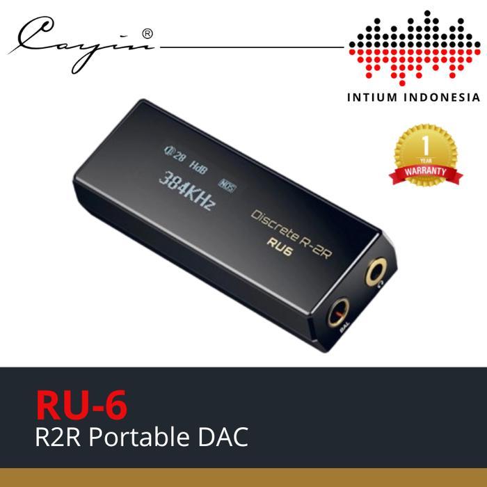 Cayin Ru6 / Ru 6 R-2R /R2R Usb Dongle Dac Headphone Amplifier
