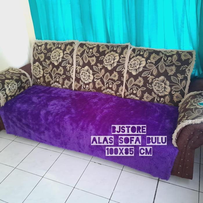 Promo Alas Sofa Bulu Size 100X160 Cm / Alas Sofa Bulu Size 85X100 Cm / Alas Kursi Sofa Bulu Modern