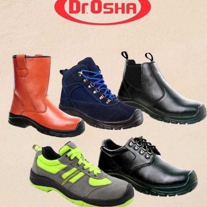liqo- Safety Shoes Dr Osha Nevada Boot 3398 Sni Iso Sepatu Kerja Pria Besi Ukuran 3-12