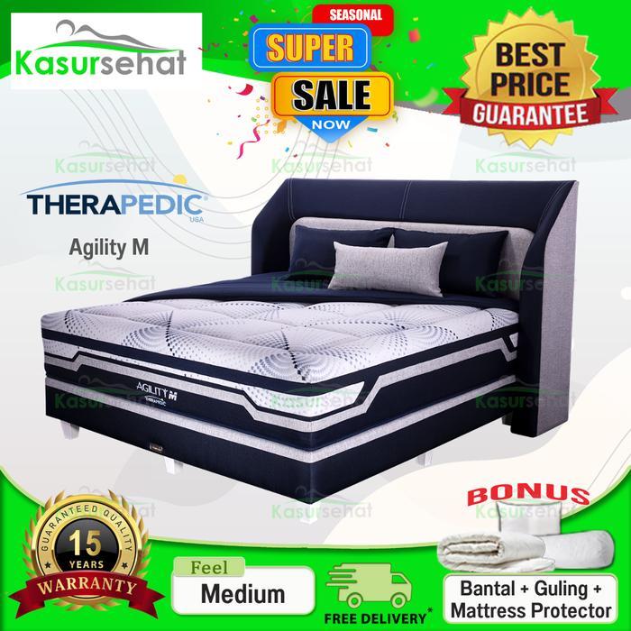 Therapedic Kasur Springbed New Agility M - Full Set 200X200