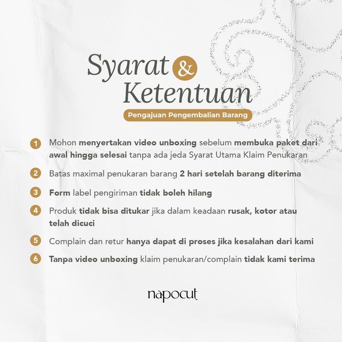 dowg- Plain Paris Napocut (Segi Empat) Jilbab Simple