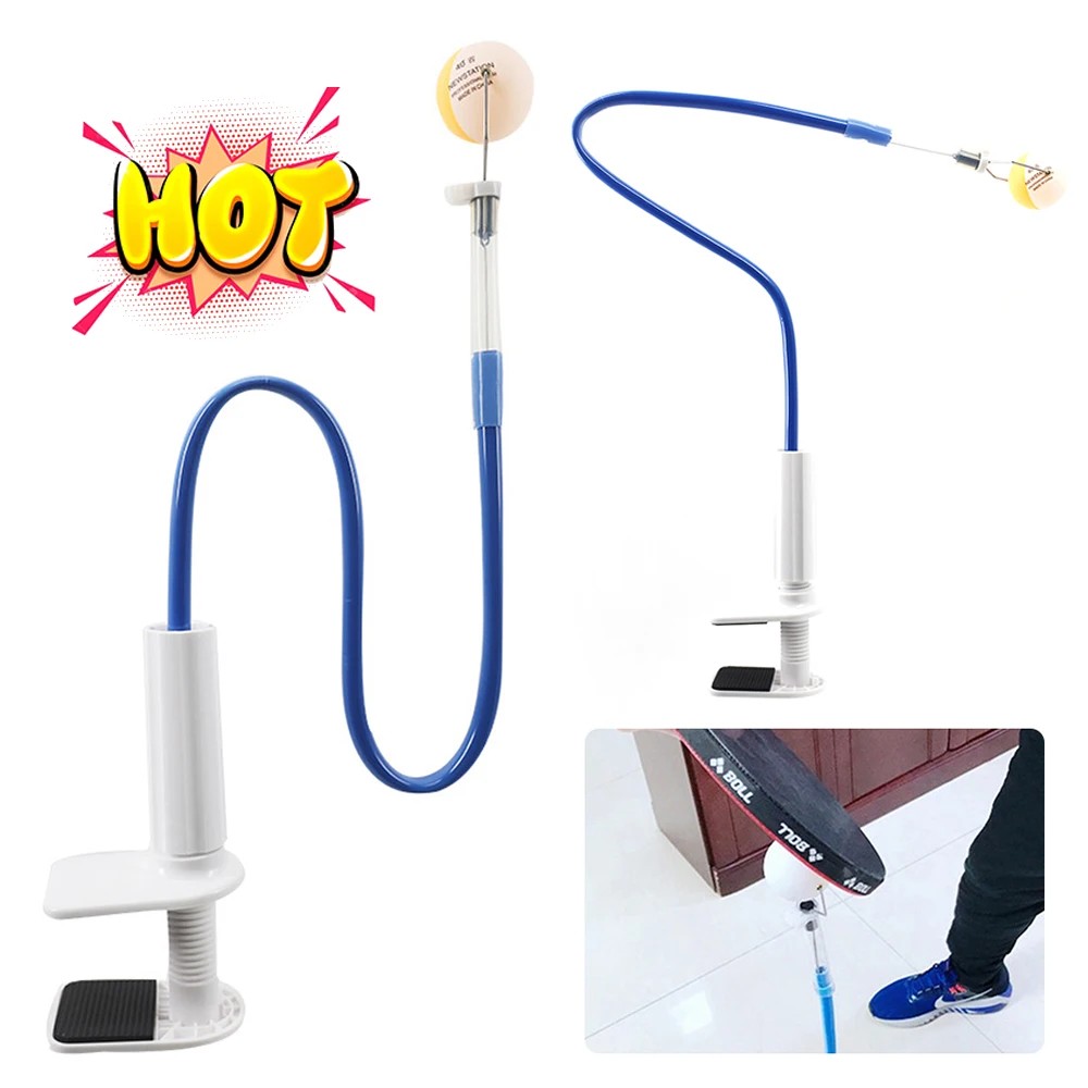 Professional Table Tennis Trainer Ping Pong Training Robot Rebound Ping Pong Robot Trainer With