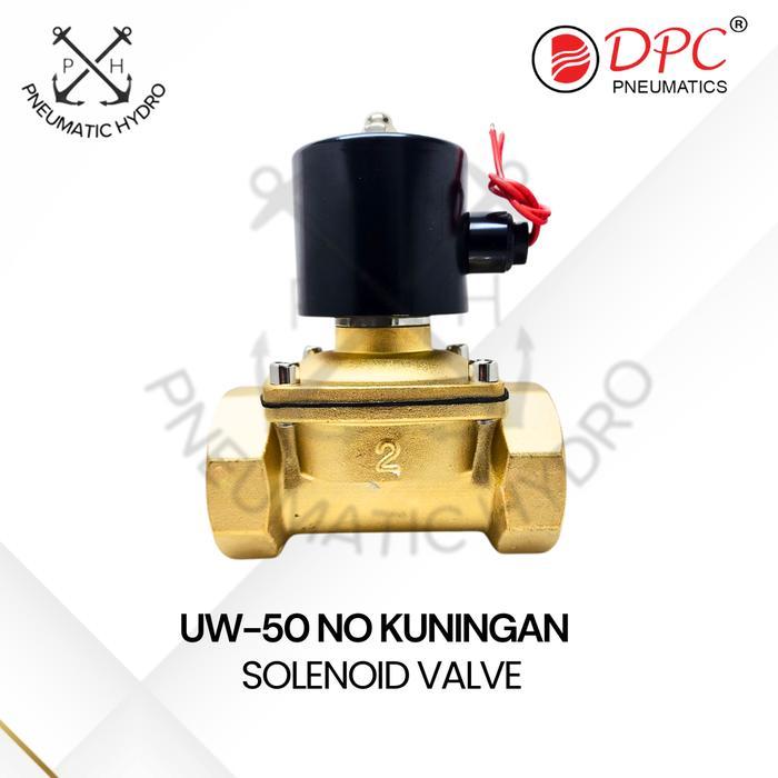 Populer Selenoid Valve 2 Way Dpc Uw-50 Normaly Open Terlaris