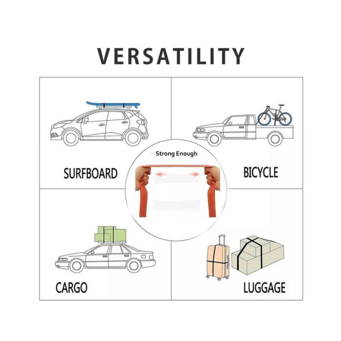 TALI CARGO 5M BAGASI SEPEDA MOTOR MOBIL IKAT PENGIKAT BARANG PICKUP