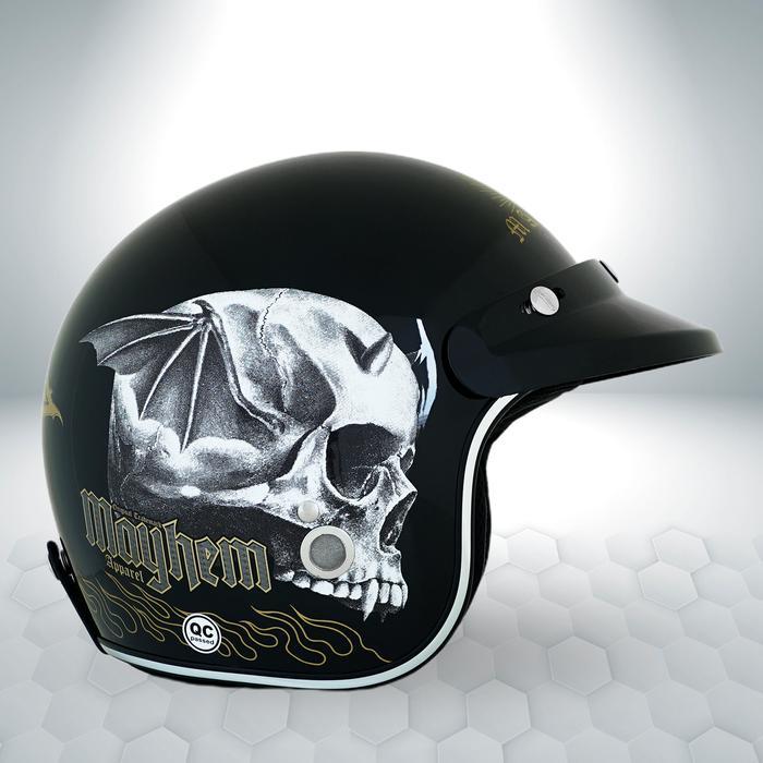 Marzano Helmet - Helm Retro Marzano X Mayhem