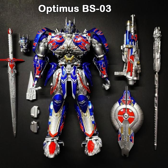 SALE MAINAN ACTION FIGURE ROBOT TRANSFORMERS OPTIMUS PRIME BS-03 CYBERTRON READYY