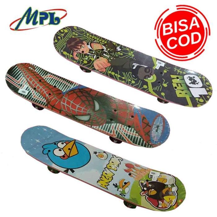 Promo Skateboard Anak / Skateboard Dewasa / Papan Skateboard Kayu Original