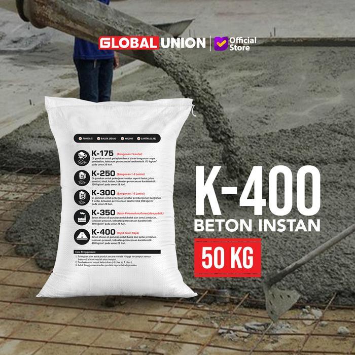 IDXXX- Global Union Semen Mortar Beton Kekuatan 400 Kg - K 400
