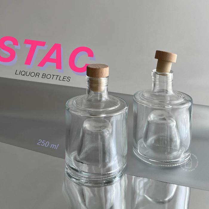 New- Botol kaca liquor STAC bottle - botol kaca liquor STAC