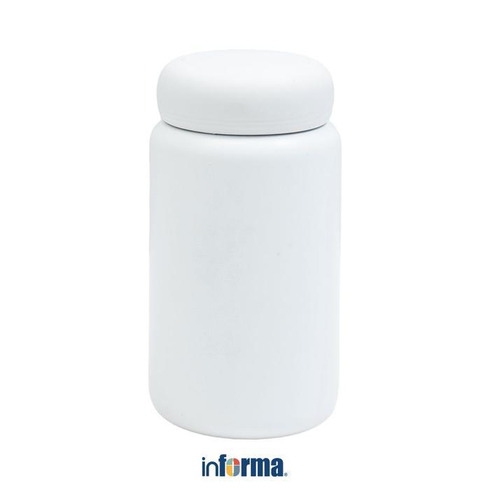 Informa Appetite 200 ml Beval Botol Vacuum Flask - Putih Termos Minuman Tempat Air Panas Wadah