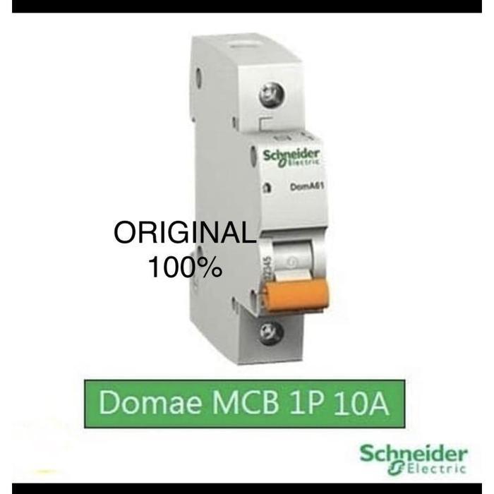ototr- Schneider Mcb 10A 1P /Mcb Schneider 1P 10A Domae