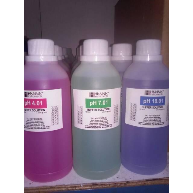 BUFFER SOLUTION PH 4 / PH 7 / PH 10 HANNA 500 ML