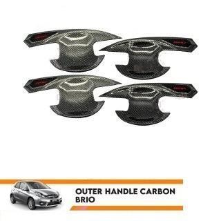 Outer Handle Carbon Brio aksesoris mobil cakep