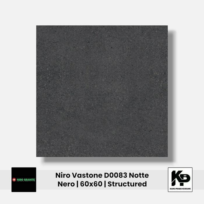 Granit NIRO GRANITE Vastone D0083 Notte Nero 60x60 Cm