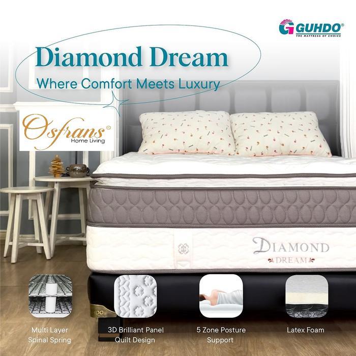 Guhdo Executive Diamond Dream - 180X200 - Fullset Virginian/Metropolis