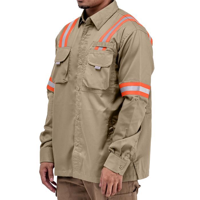 Engineer Workwear - Logging Khaki - Wearpack/Kemeja Panjang / Kemeja Kerja Lapangan By Engineer