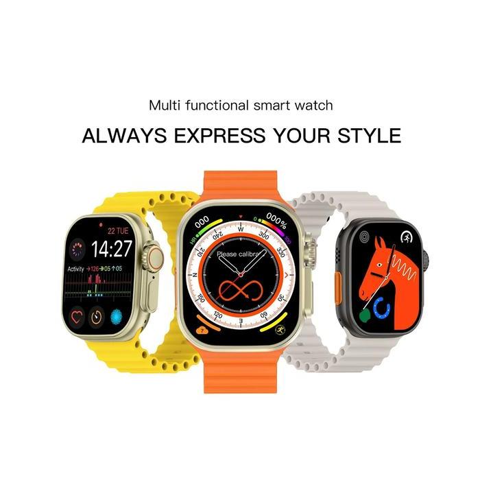 PEJE ZW Ultra 9 Smartwatch NFC IP68 Waterproof 2.01 Large TFT Color Display