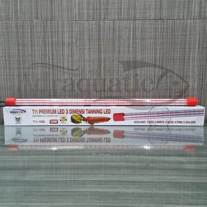 SAKKAI PRO T11-1000 54W LED 3 DIMENSI TANNING LAMP LAMPU CELUP ARWANA