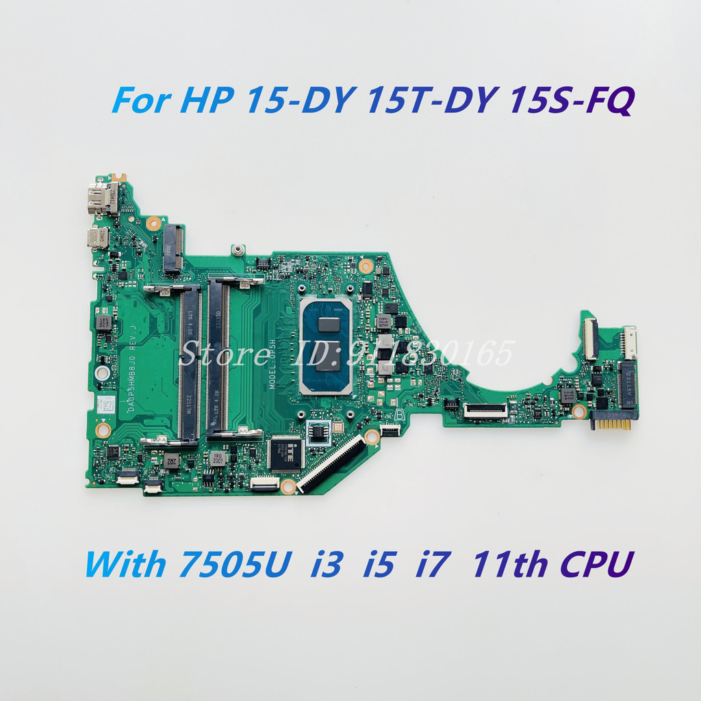 For Hp 15-Dy 15S-Fq 15S-Fr 0P5H Laptop Motherborad With 7505U I3 I5 I7 11Th Cpu Da0P5Hmb8F1