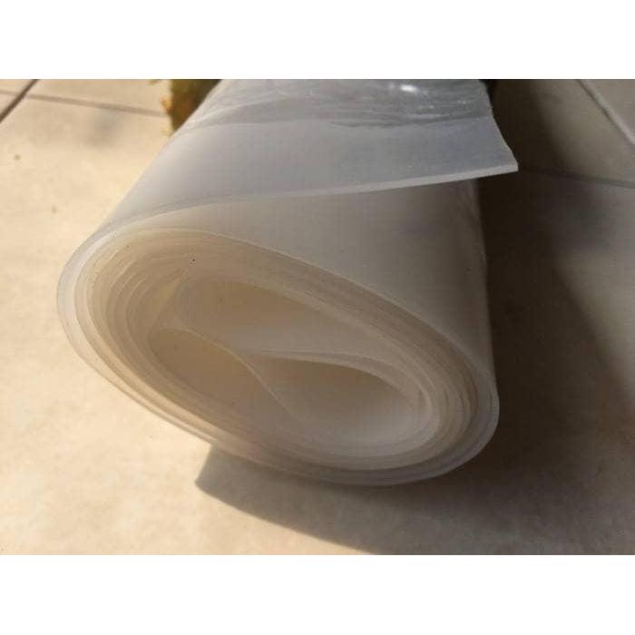 b3j1l8- Karet Silikon Lembaran 0,5Mm / Rubber Silicone Sheet Tahan Panas