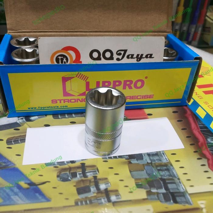 XXTOOL- Kunci Sok Bintang E20 - Buat Cylinder Head Nissan Serena