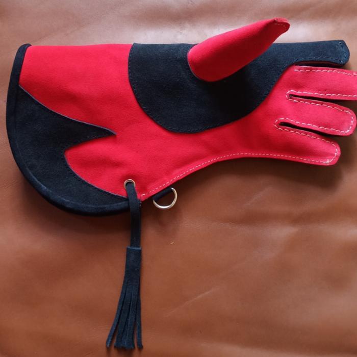 GOLDENIM- Glove Elang / Glove Burung Hantu /Sarung Tangan Elang Kulit Swide