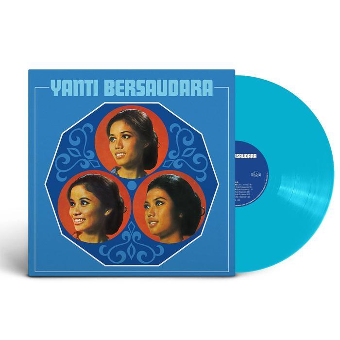 VINYL/PIRINGAN HITAM YANTI BERSAUDARA (CLEAR TRANSPARANT BLUE)