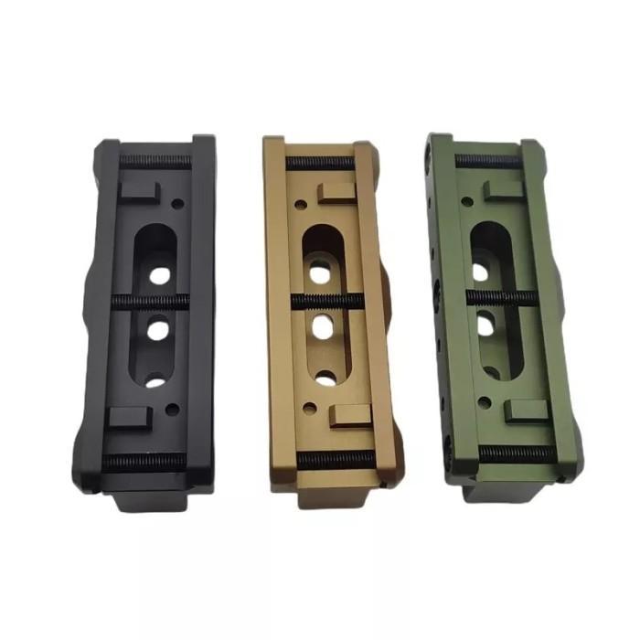 Unity Style Fast Trijicon Cog Series Acog Vcog Optic Mount - Fde