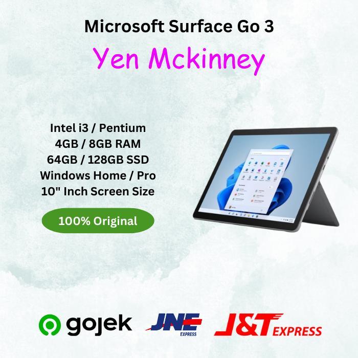 akseso- Microsoft Surface Go 3 - 10.5" Touchscreen 128Gb Ssd 8Gb Ram Platinum