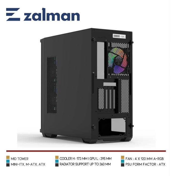 ZALMAN Z10 DUO - ATX MID TOWER GAMING CASE