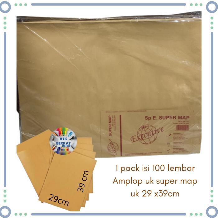 SALE Amplop kertas warna coklat super map Termurah