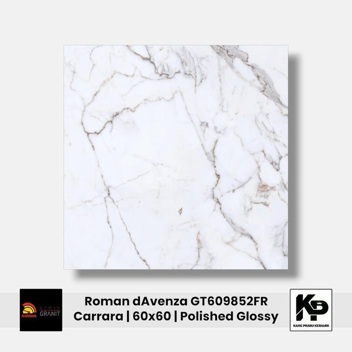 Granit ROMAN GRANIT dAvenza GT609852FR Carrara 60x60 Cm