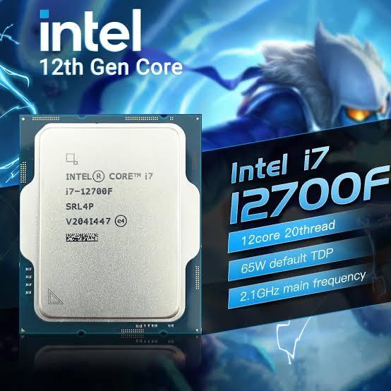 PROCESSOR INTEL CORE I7 12700F TRAY LGA 1700