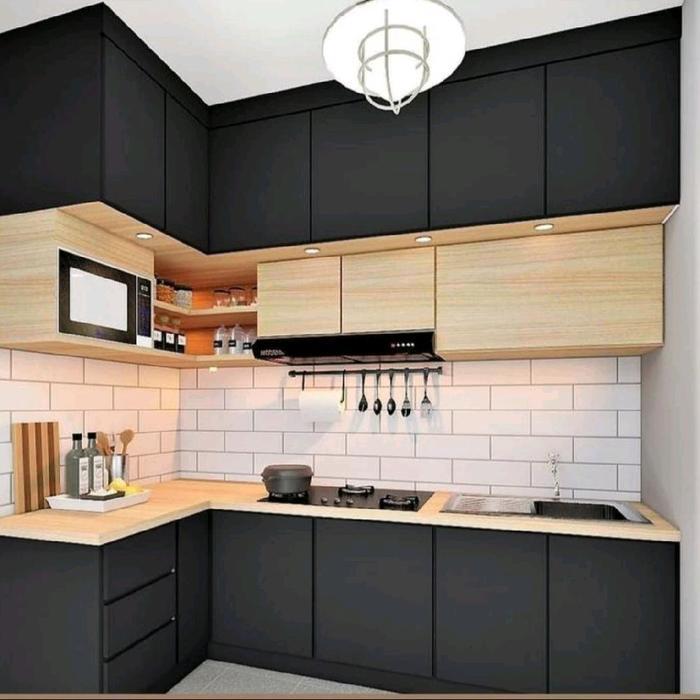 kitchen set minimalis modern