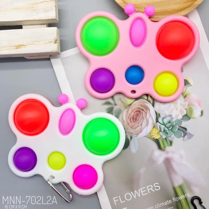 4606- Simple Dimple Pop It Fat Brain Fidget Toy N Fidget Spinner Pop It