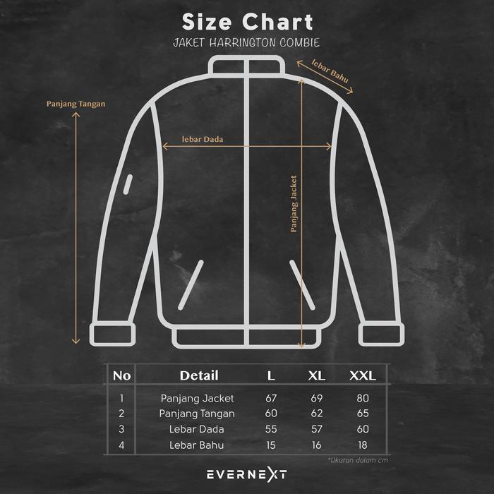 Eiger - Jaket Harrington Combie Jaket Waterproof Casual Pria Jaket Outdoor Outer Jaket Motor