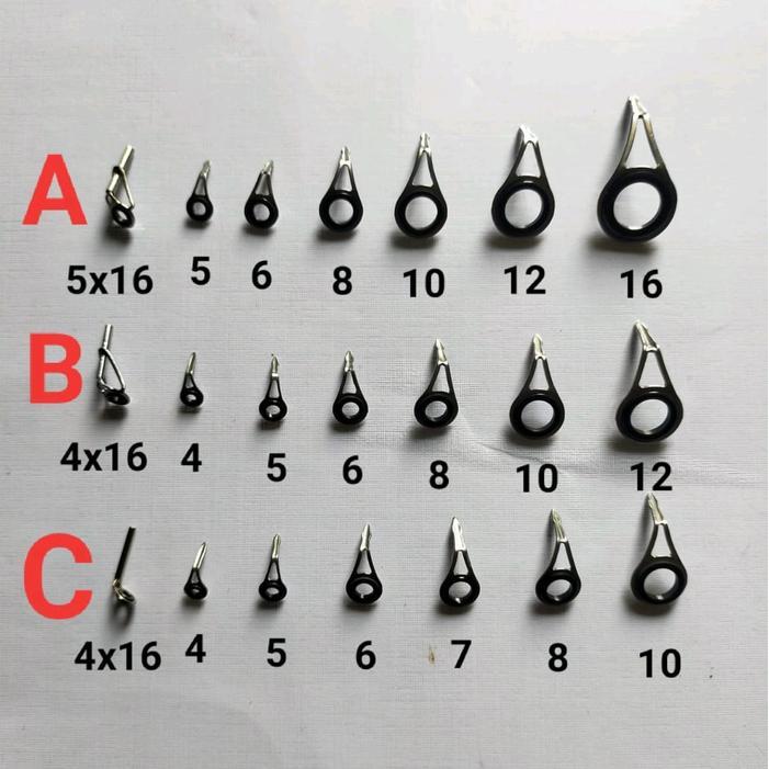 mamarit oseg set 7 ring joran pancing giude