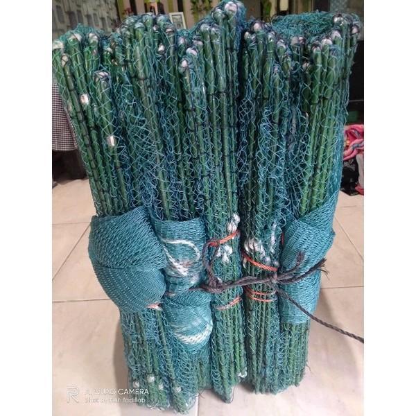 Bubu Naga Hijau/Putih 10M - 50X35Cm