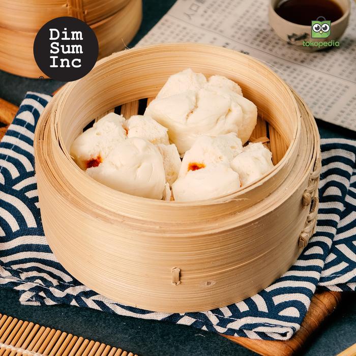 idom- Bakpao Ayam Merah / Bakpau Ayam Merah / Chicken Pao / Char Siu Pao Premium By Dimsum