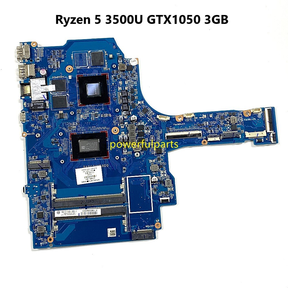 100% Working For Hp Pavilion Gaming 15-Ec 15Z-Ec Motherboard R5 3500 Gtx1050 3Gb L71928-601