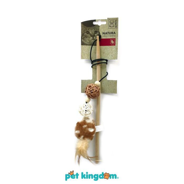 [Voucher] M-PETS NATURA MAINAN KUCING TONGKAT 3 BOLA