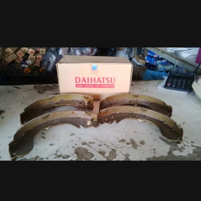 brake shoe kampas rem belakang luxio grand max ori BEST