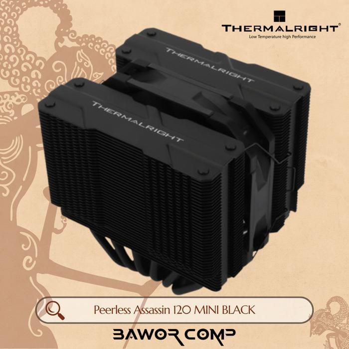 THERMALRIGHT Peerless Assassin 120 Mini Black CPU Cooler HSF Intel / AMD